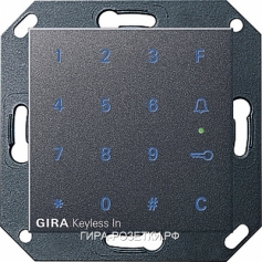 Gira S-55 Антрацит Цифровая кодовая панель